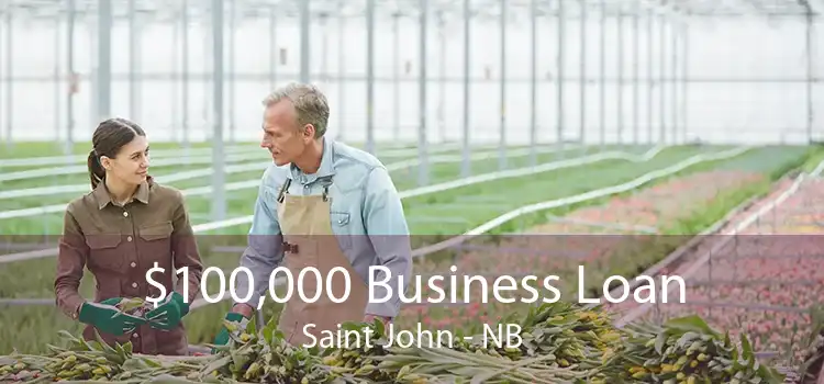 $100,000 Business Loan Saint John - NB